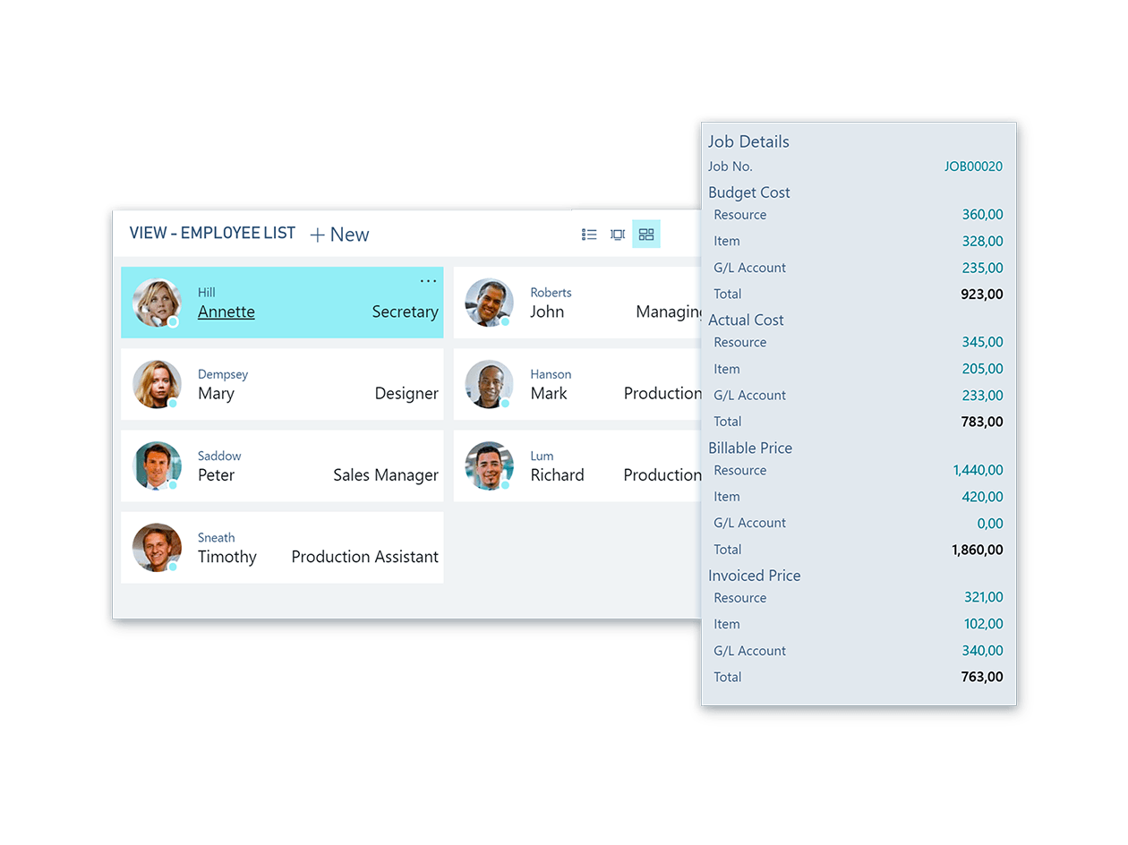 Keep projects on time and under budget